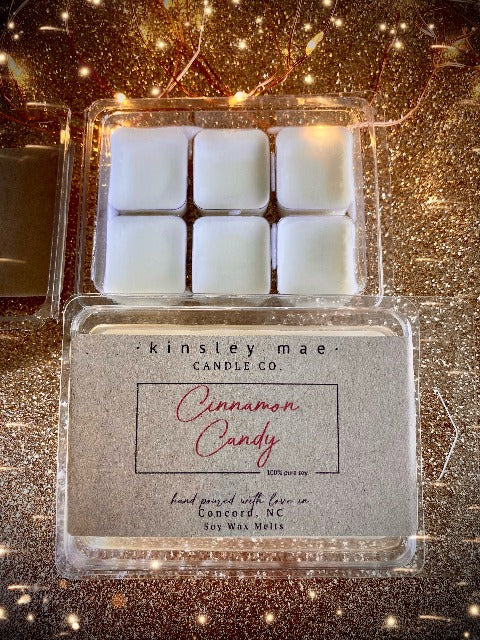 Cinnamon Candy Melts  Soy Wax Melts – Kinsley Mae Candle co.